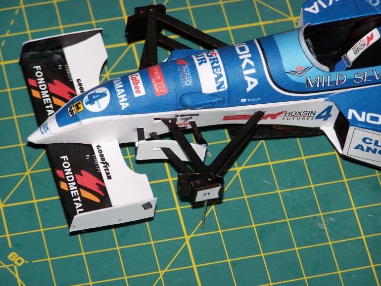 Tyrrell 023, Mika Salo 1995 (Plná velikost v novém okně) Tyrrell 023, Mika Salo 1995