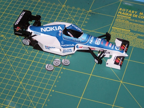 Tyrrell 023, Mika Salo 1995 Tyrrell 023, Mika Salo 1995