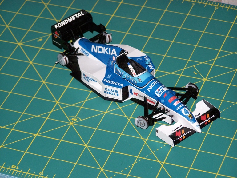 Tyrrell 023, Mika Salo 1995 (Plná velikost v novém okně) Tyrrell 023, Mika Salo 1995