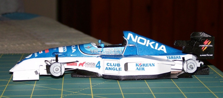 Tyrrell 023, Mika Salo 1995 (Plná velikost v novém okně) Tyrrell 023, Mika Salo 1995