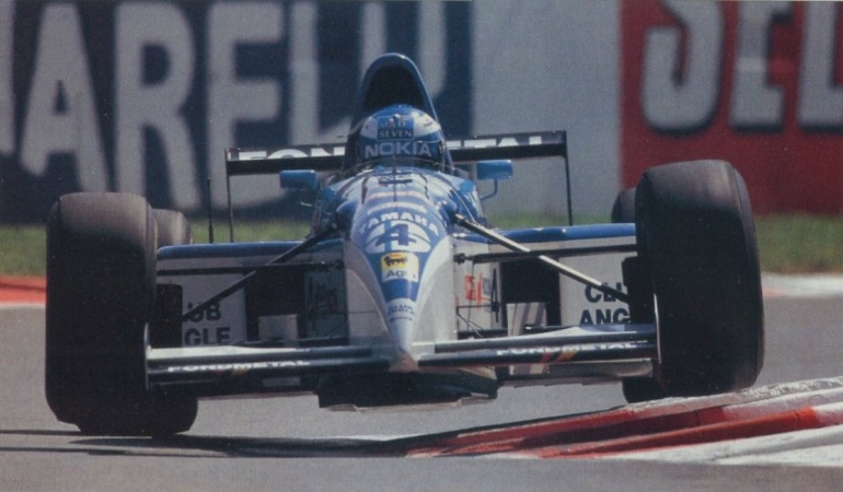 Tyrrell 023, Mika Salo 1995 (Plná velikost v novém okně) Tyrrell 023, Mika Salo 1995