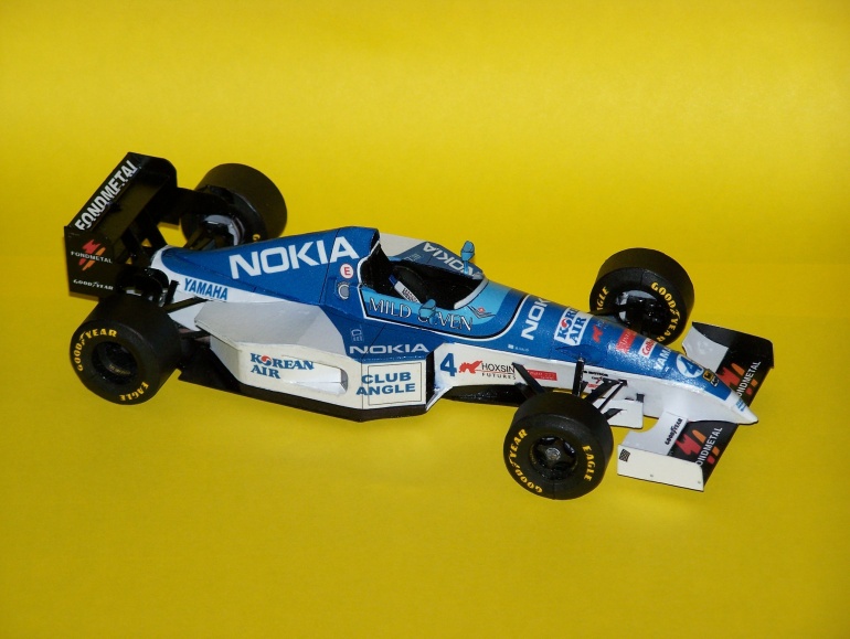 Tyrrell 023, Mika Salo 1995 (Plná velikost v novém okně) Tyrrell 023, Mika Salo 1995