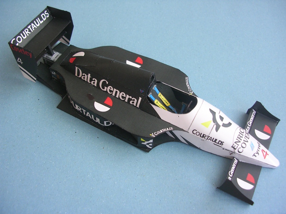 Tyrrell DG/016, 1987 Philippe Streiff (Pln� velikost v nov�m okn�) Tyrrell DG/016, 1987 Philippe Streiff