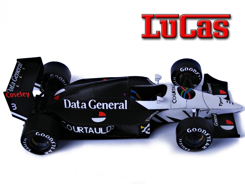 Tyrrell DG 016 (Plná velikost v novém okně) Tyrrell DG 016