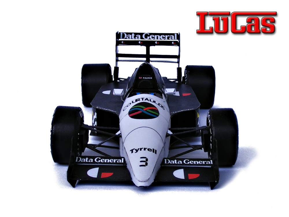 Tyrrell DG 016 (Plná velikost v novém okně) Tyrrell DG 016