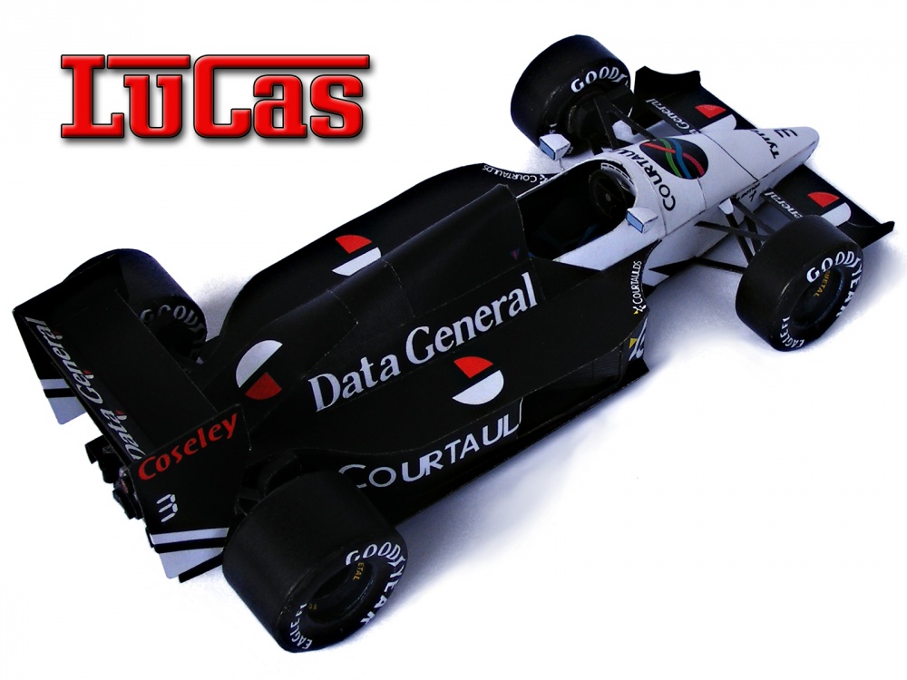 Tyrrell DG 016 (Plná velikost v novém okně) Tyrrell DG 016