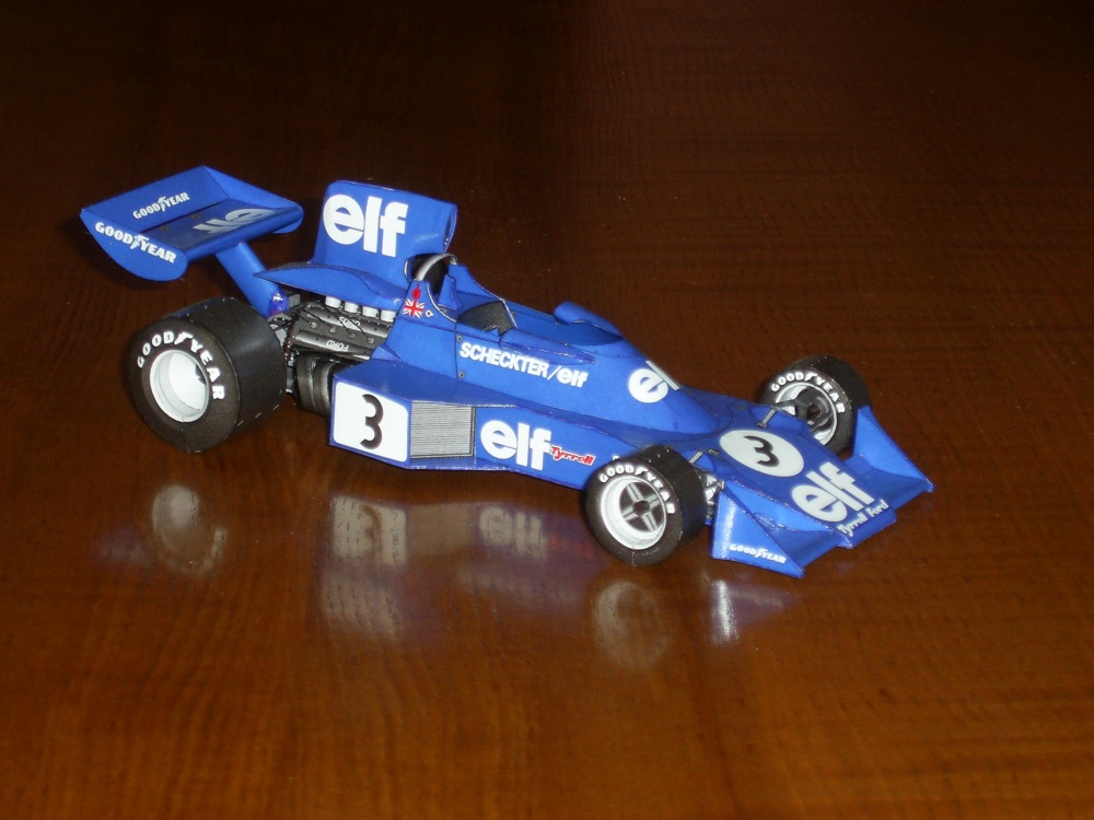 TYRRELL FORD 007 SWEDISH GP 1974 Jody Scheckter (Plná velikost v novém okně) TYRRELL FORD 007 SWEDISH GP 1974 Jody Scheckter