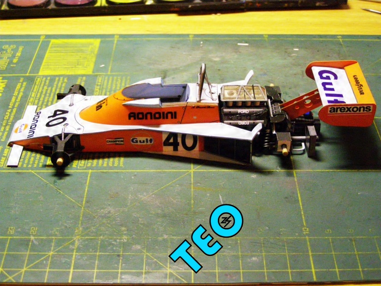 Tyrrell Ford 007 (Plná velikost v novém okně) Tyrrell Ford 007
