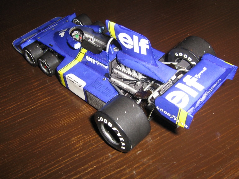 Tyrrell P 34 Press version (Plná velikost v novém okně) Tyrrell P 34 Press version