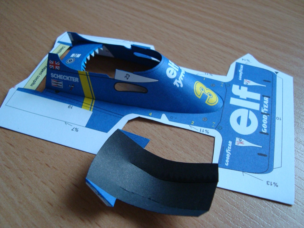 Tyrrell P34 - 1976 - Jody Scheckter (Plná velikost v novém okně) Tyrrell P34 - 1976 - Jody Scheckter
