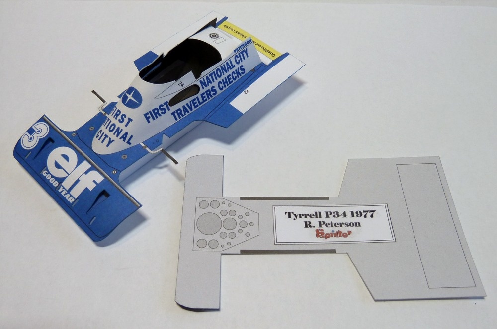 Tyrrell P34, R.Peterson ´77 (Plná velikost v novém okně) Tyrrell P34, R.Peterson ´77