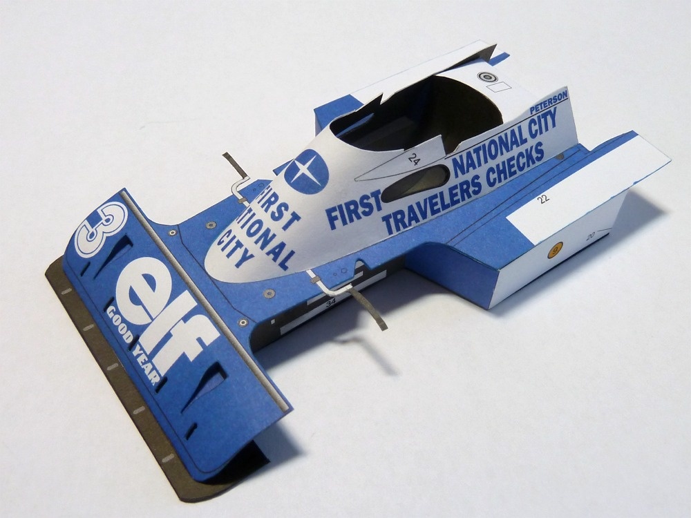 Tyrrell P34, R.Peterson ´77 (Plná velikost v novém okně) Tyrrell P34, R.Peterson ´77