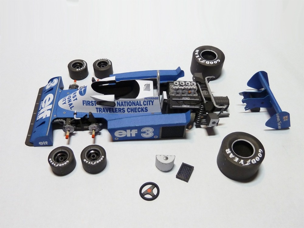 Tyrrell P34, R.Peterson ´77 (Plná velikost v novém okně) Tyrrell P34, R.Peterson ´77