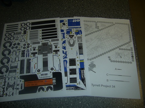 TYRRELL P34 1975-prototyp TYRRELL P34 1975-prototyp