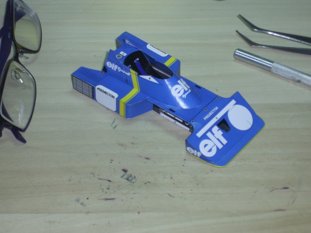 TYRRELL P34 1975-prototyp (Plná velikost v novém okně) TYRRELL P34 1975-prototyp