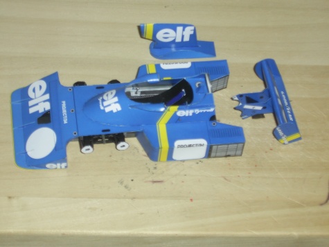 TYRRELL P34 1975-prototyp TYRRELL P34 1975-prototyp