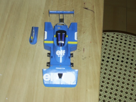 TYRRELL P34 1975-prototyp TYRRELL P34 1975-prototyp