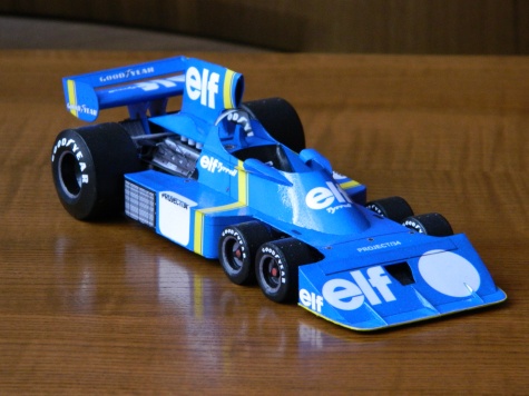 TYRRELL P34 1975-prototyp TYRRELL P34 1975-prototyp