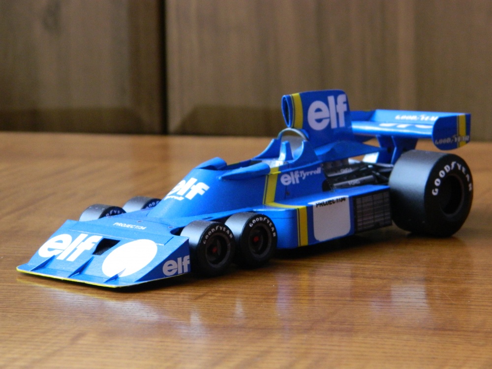 TYRRELL P34 1975-prototyp (Plná velikost v novém okně) TYRRELL P34 1975-prototyp