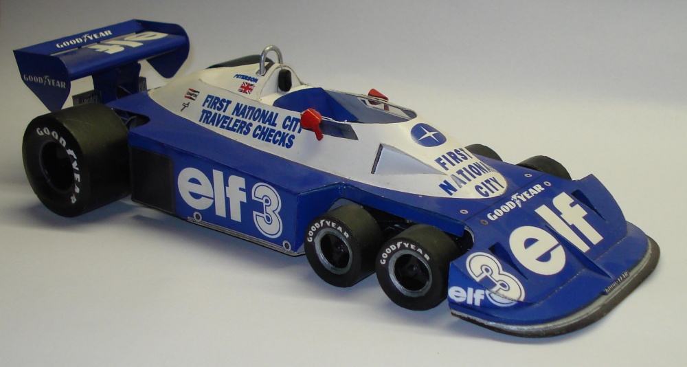 Tyrrell P34 Peterson GP Brazil 77 (Plná velikost v novém okně) Tyrrell P34 Peterson GP Brazil 77