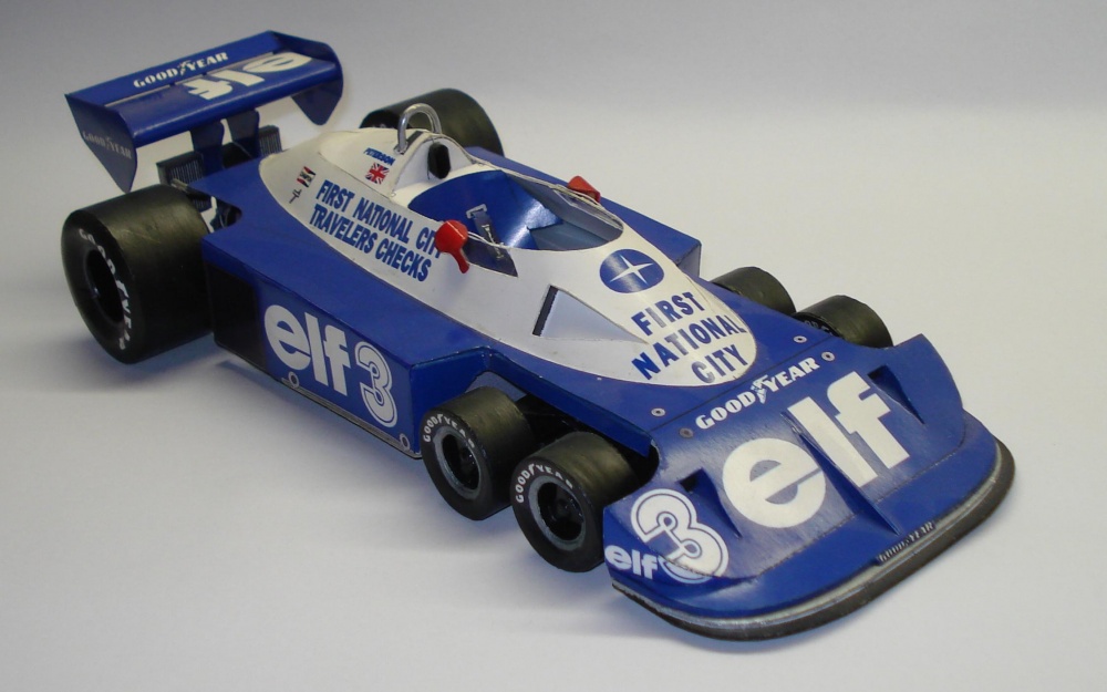 Tyrrell P34 Peterson GP Brazil 77 (Plná velikost v novém okně) Tyrrell P34 Peterson GP Brazil 77