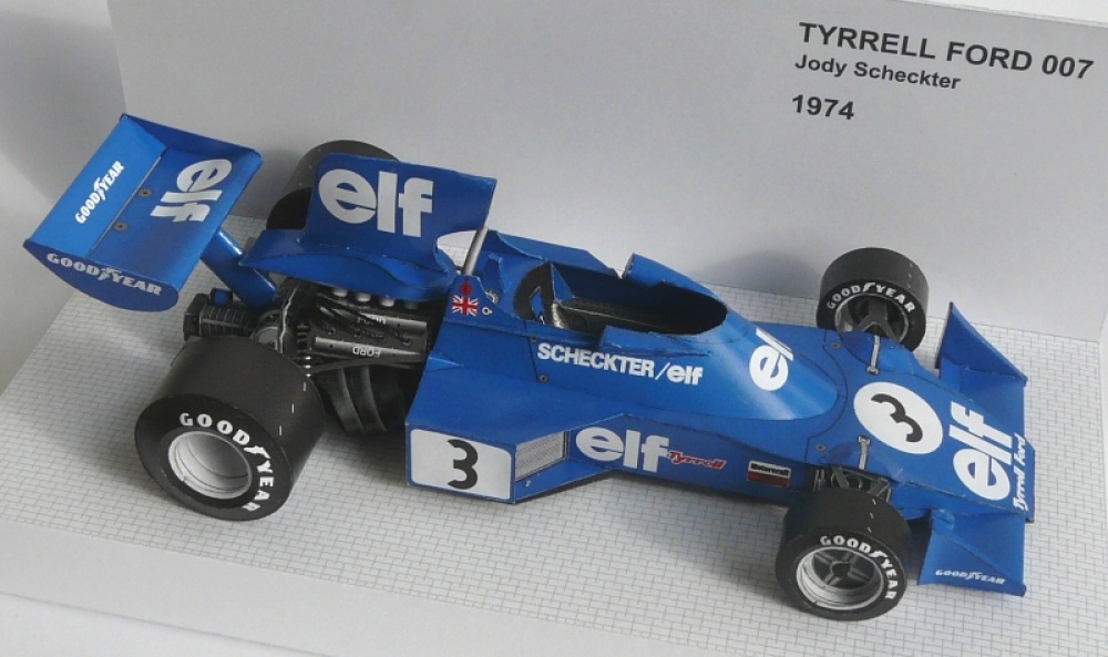 Tyrrell 007, 1974 (Plná velikost v novém okně) Tyrrell 007, 1974