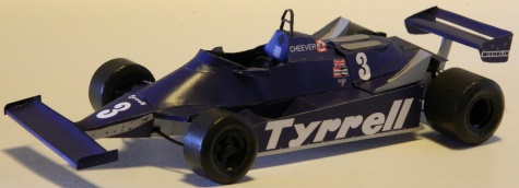 Tyrrell 010 Ford Eddie Cheever - GP Brazil praktice 1981