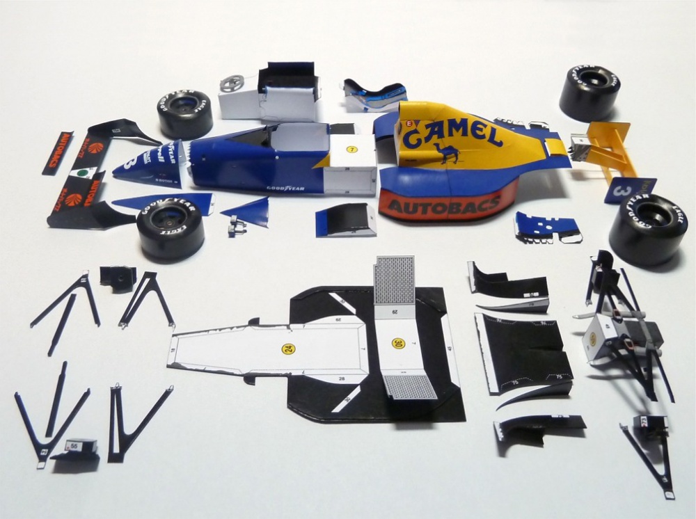 Tyrrell 018, VC Japonska´89 (Plná velikost v novém okně) Tyrrell 018, VC Japonska´89
