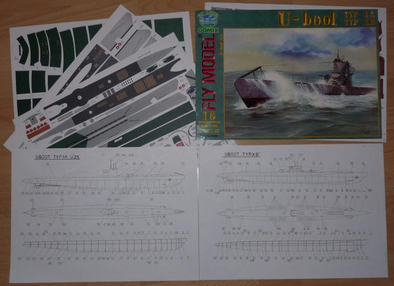U-boot IA a XB (Plná velikost v novém okně) U-boot IA a XB