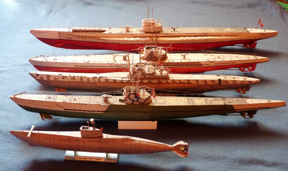 U-Boot typ XVII-B WALTER (Pln� velikost v nov�m okn�) U-Boot typ XVII-B WALTER