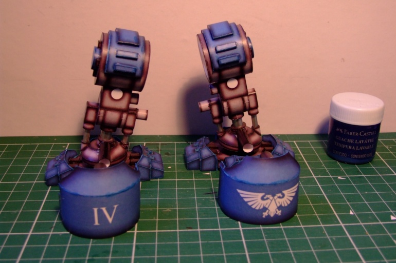 Ultramarines Dreadnought Mk. V. (Plná velikost v novém okně) Ultramarines Dreadnought Mk. V.