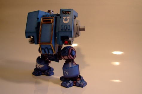 Ultramarines Dreadnought Mk. V. Ultramarines Dreadnought Mk. V.