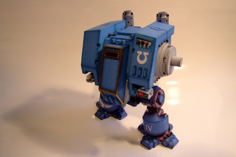 Ultramarines Dreadnought Mk. V. (Plná velikost v novém okně) Ultramarines Dreadnought Mk. V.