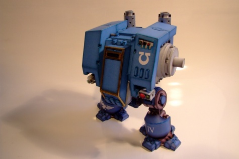 Ultramarines Dreadnought Mk. V. Ultramarines Dreadnought Mk. V.