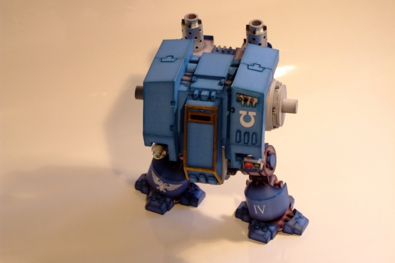 Ultramarines Dreadnought Mk. V. (Plná velikost v novém okně) Ultramarines Dreadnought Mk. V.