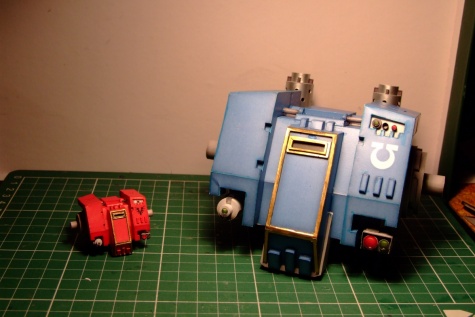 Ultramarines Dreadnought Mk. V. Ultramarines Dreadnought Mk. V.