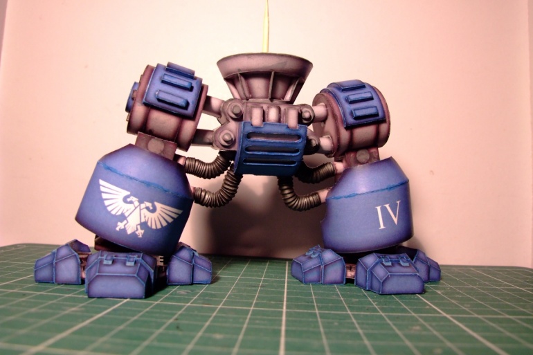 Ultramarines Dreadnought Mk. V. (Plná velikost v novém okně) Ultramarines Dreadnought Mk. V.