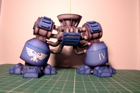 Ultramarines Dreadnought Mk. V. Ultramarines Dreadnought Mk. V.
