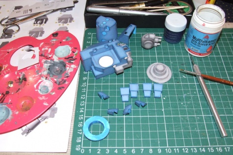 Ultramarines Dreadnought Mk. V. Ultramarines Dreadnought Mk. V.