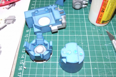 Ultramarines Dreadnought Mk. V. Ultramarines Dreadnought Mk. V.