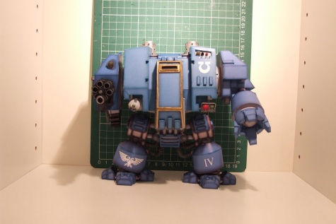 Ultramarines Dreadnought Mk. V. Ultramarines Dreadnought Mk. V.