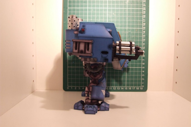 Ultramarines Dreadnought Mk. V. (Plná velikost v novém okně) Ultramarines Dreadnought Mk. V.