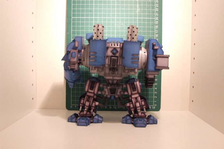 Ultramarines Dreadnought Mk. V. (Plná velikost v novém okně) Ultramarines Dreadnought Mk. V.