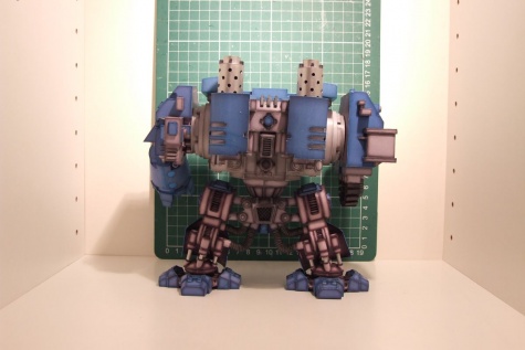 Ultramarines Dreadnought Mk. V. Ultramarines Dreadnought Mk. V.