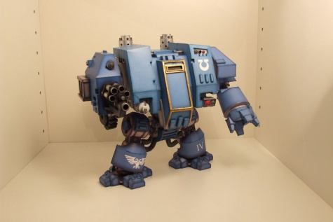 Ultramarines Dreadnought Mk. V. Ultramarines Dreadnought Mk. V.