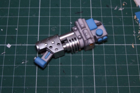 Ultramarines Dreadnought Mk. V. Ultramarines Dreadnought Mk. V.