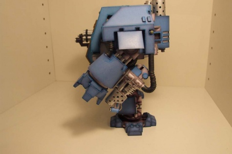 Ultramarines Dreadnought Mk. V. Ultramarines Dreadnought Mk. V.