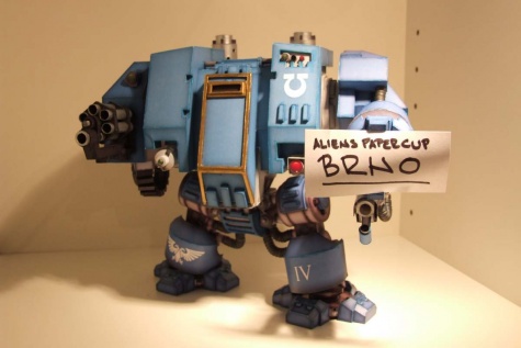 Ultramarines Dreadnought Mk. V. Ultramarines Dreadnought Mk. V.