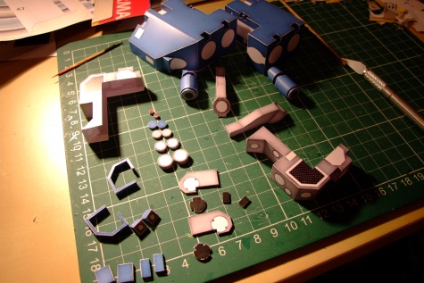Ultramarines Dreadnought Mk. V. Ultramarines Dreadnought Mk. V.