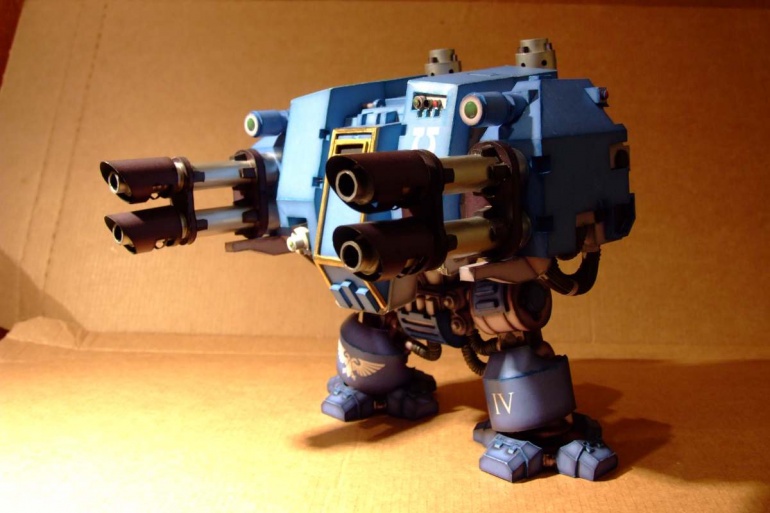 Ultramarines Dreadnought Mk. V. (Plná velikost v novém okně) Ultramarines Dreadnought Mk. V.